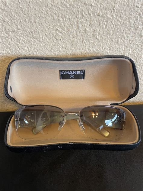 Chanel 4117B Sunglasses Sun Glasses GREY Lens PEARL Frame